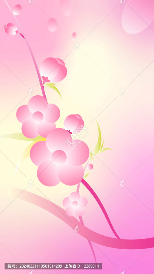 春分春季漸變海報