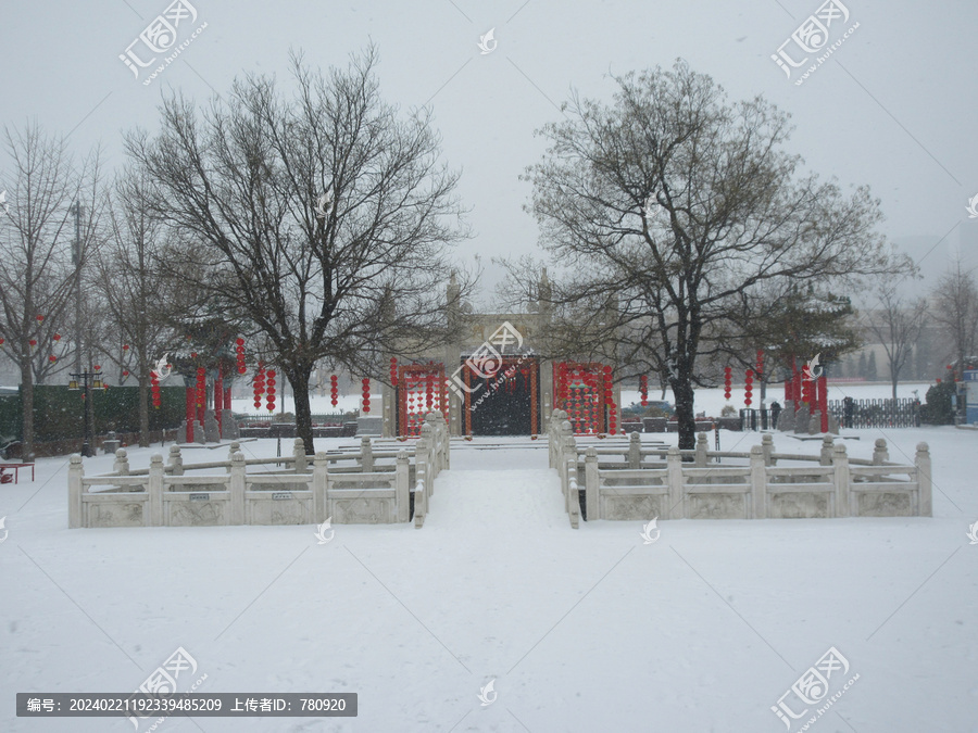 下雪天