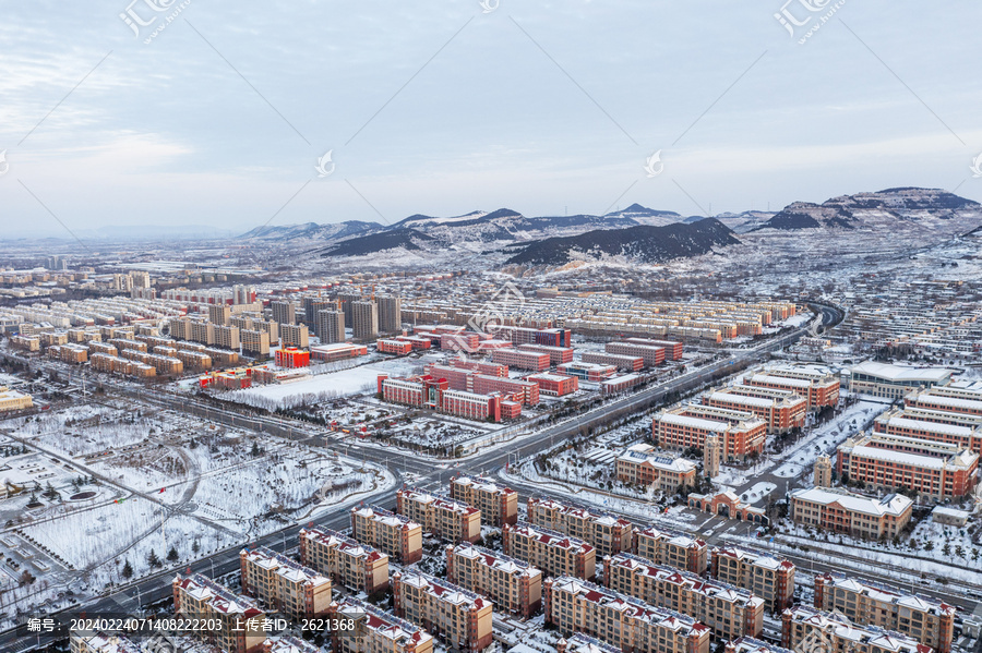 山城雪景