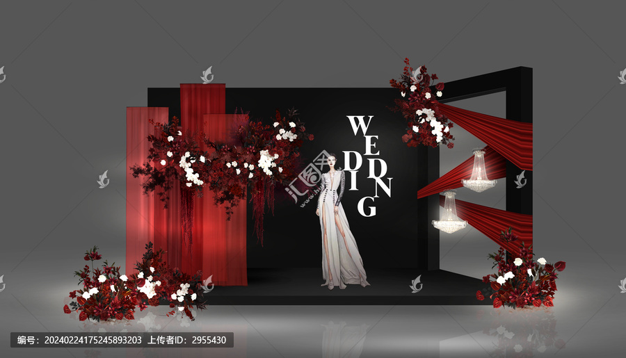 婚禮合影區(qū)