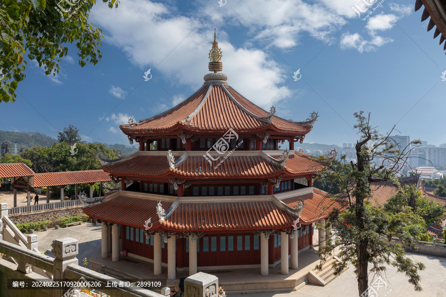 福建泉州南少林寺古建筑