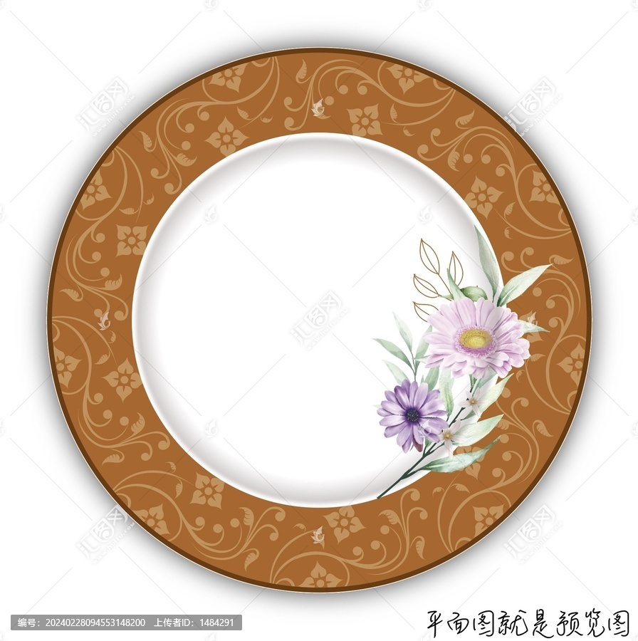 餐具花面