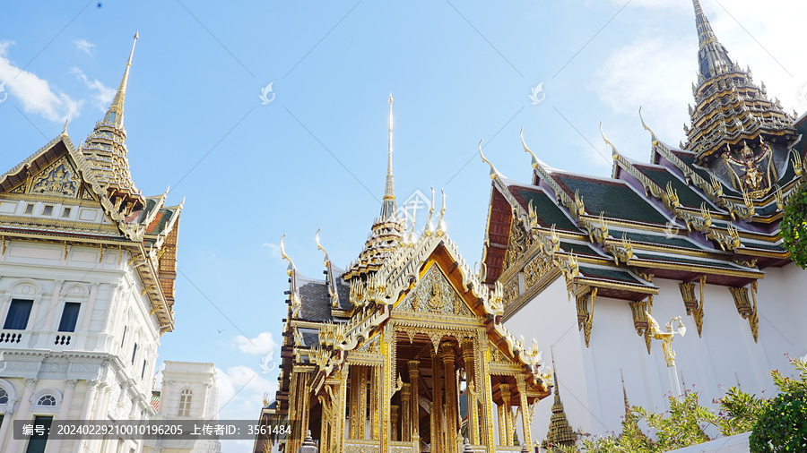 泰国大皇宫建筑风景