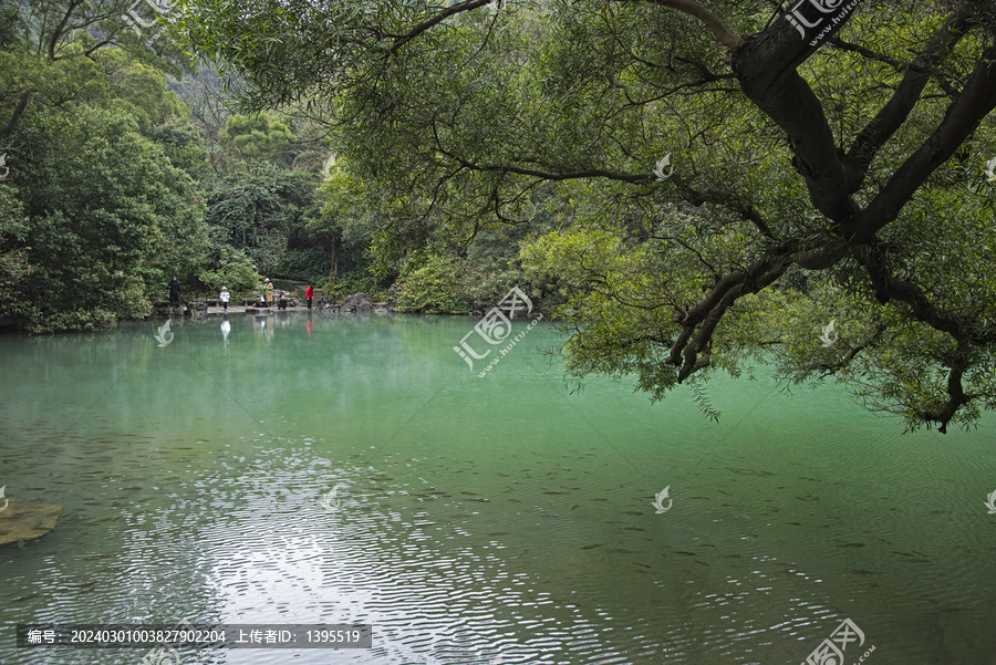 柳州市龙潭公园雷潭风景