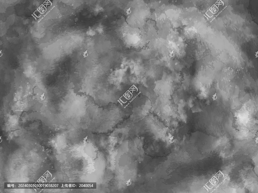 不規(guī)則漸變水彩藝術(shù)畫
