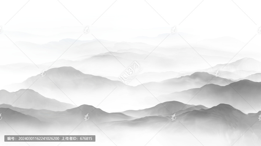 水墨山水畫
