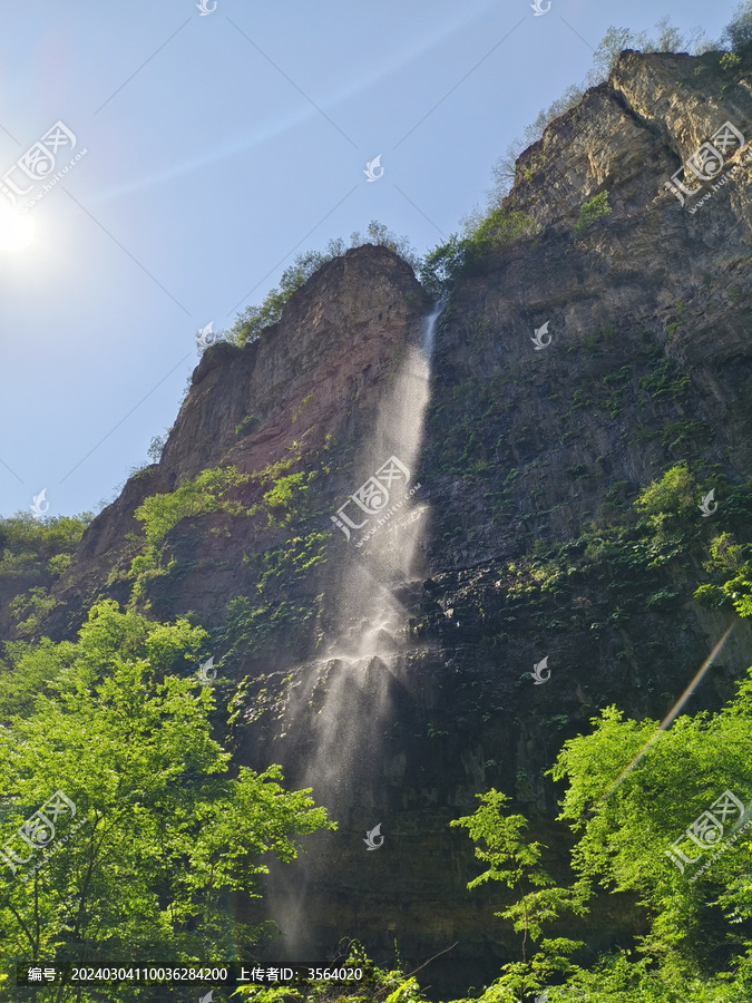 百里峡小瀑布