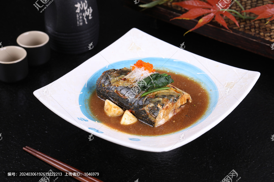 酱煮日本青花鱼