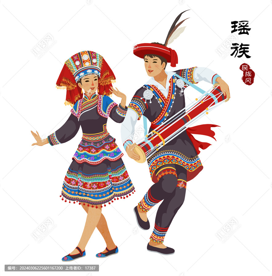 瑤族插畫
