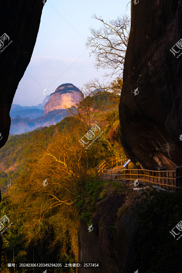 韶关丹霞山日出风光