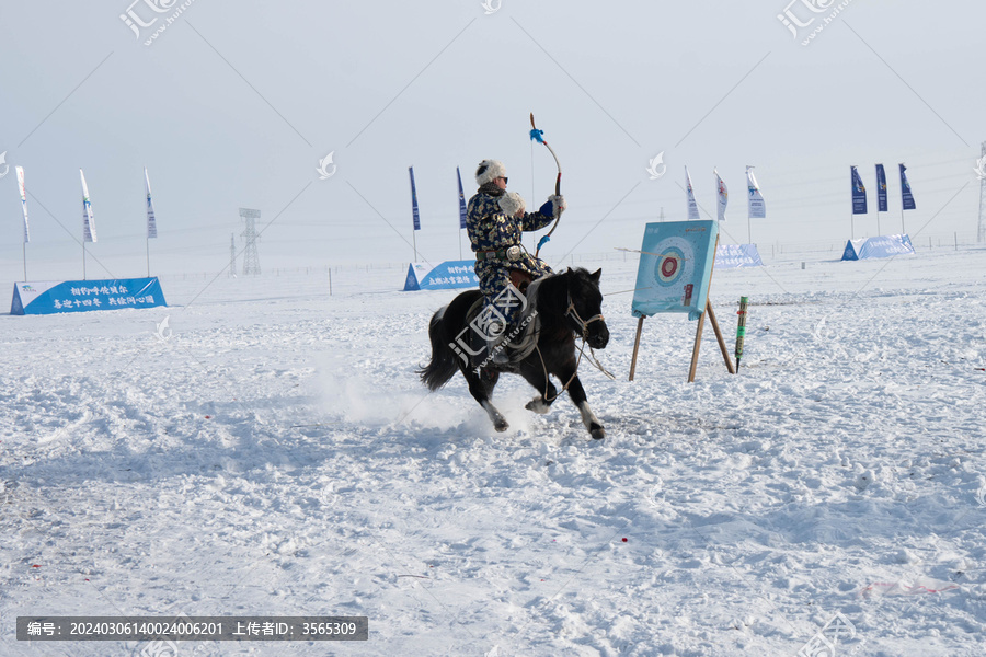 呼伦贝尔冬季冰雪那达慕