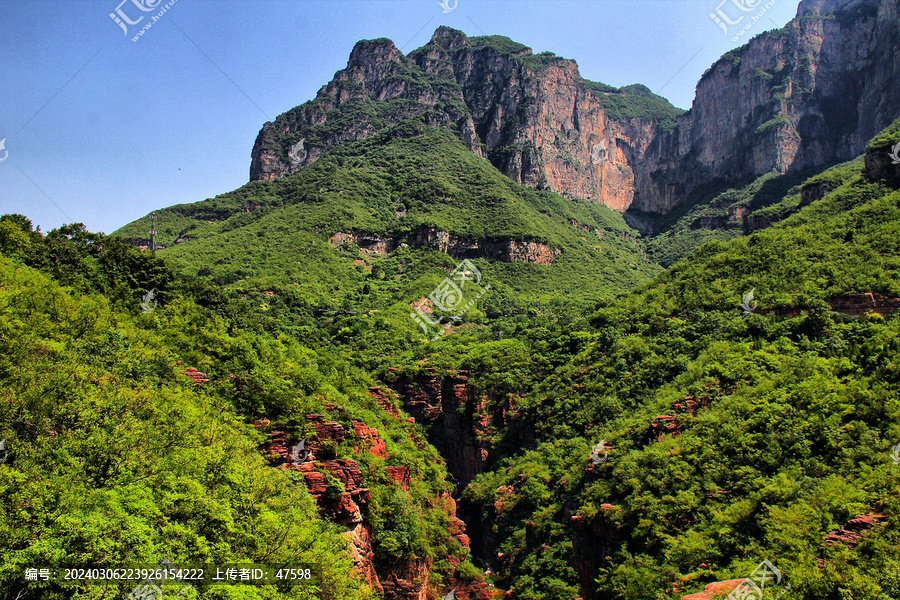 云台山太行南风景