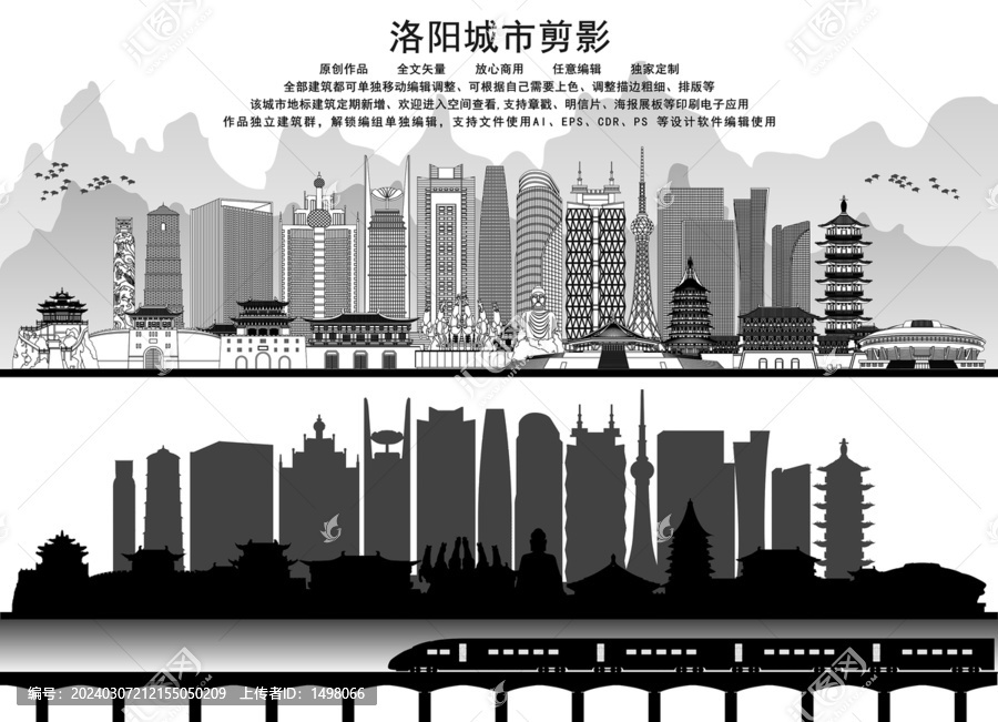 洛陽剪影