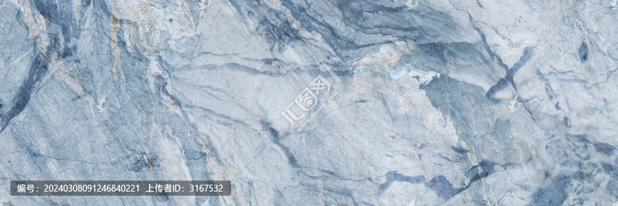 灰藍(lán)色流水紋復(fù)古高檔石材大理