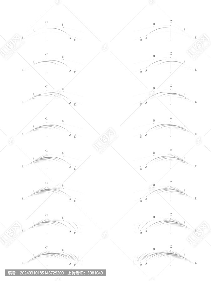 韓式紋眉眉形學(xué)員學(xué)習(xí)教程