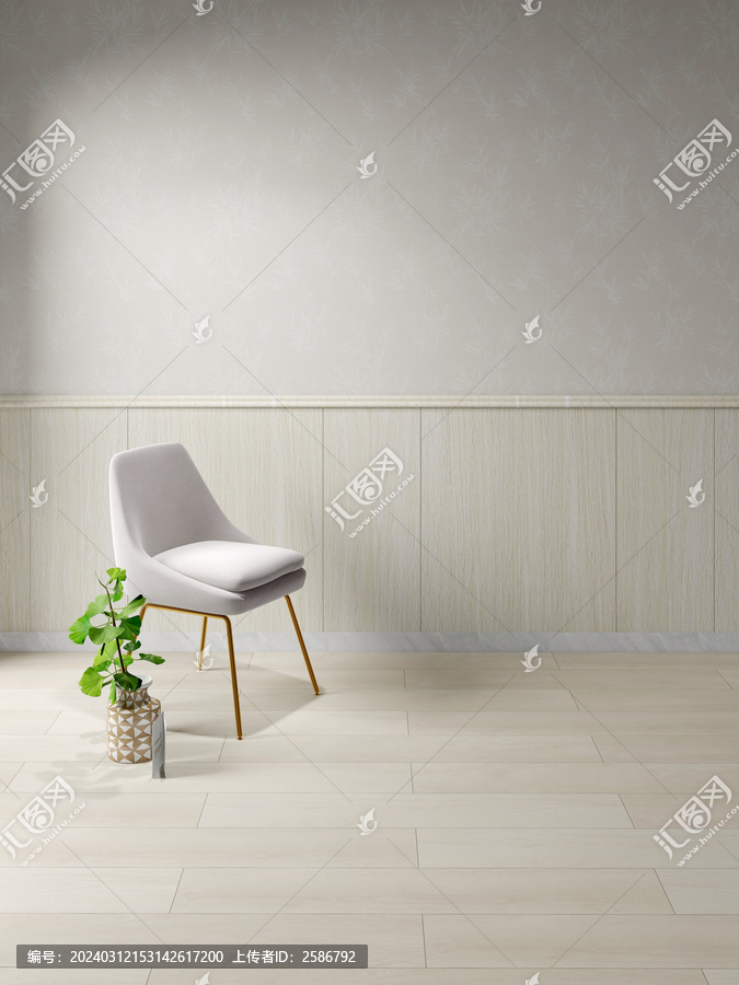 白色家具背景