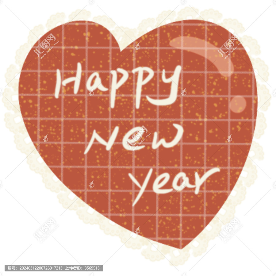 新年桃心