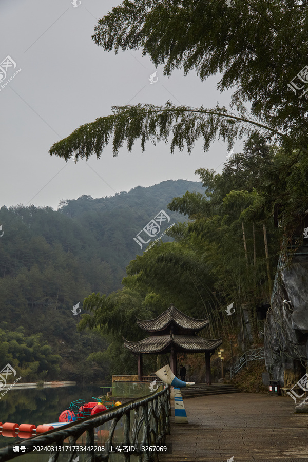 安徽省黄山市翡翠谷