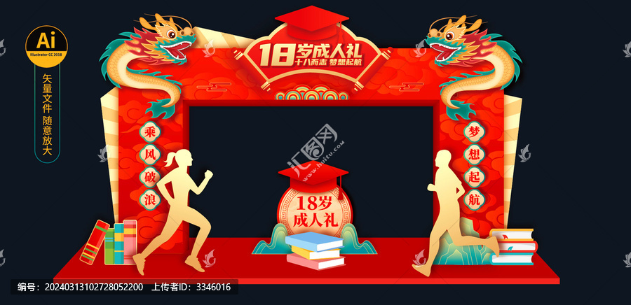 18歲成人禮門(mén)頭