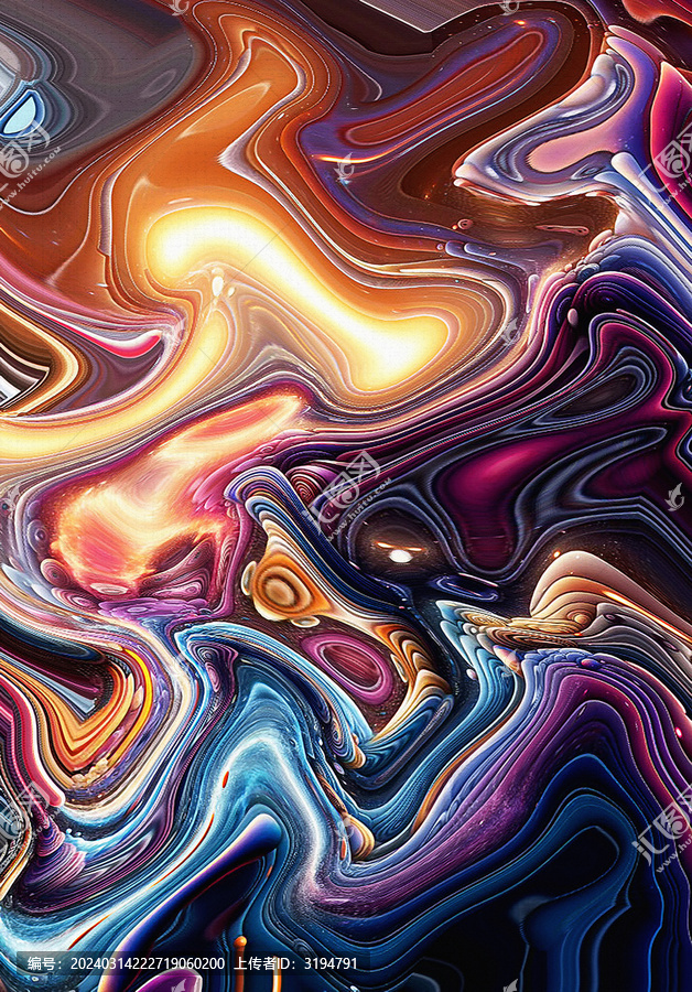 幻彩抽象畫