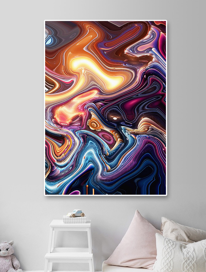 幻彩抽象畫