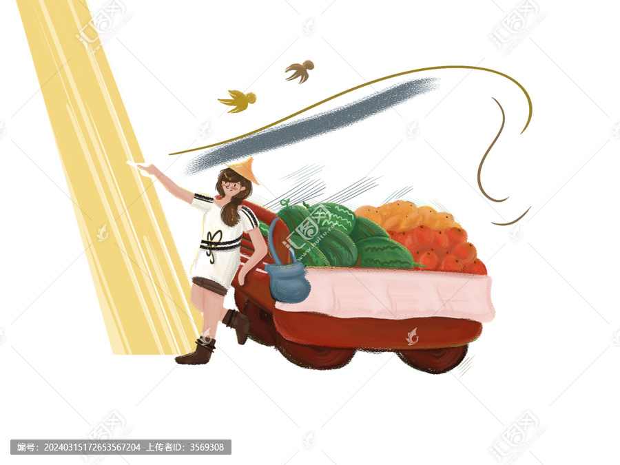 水果女孩