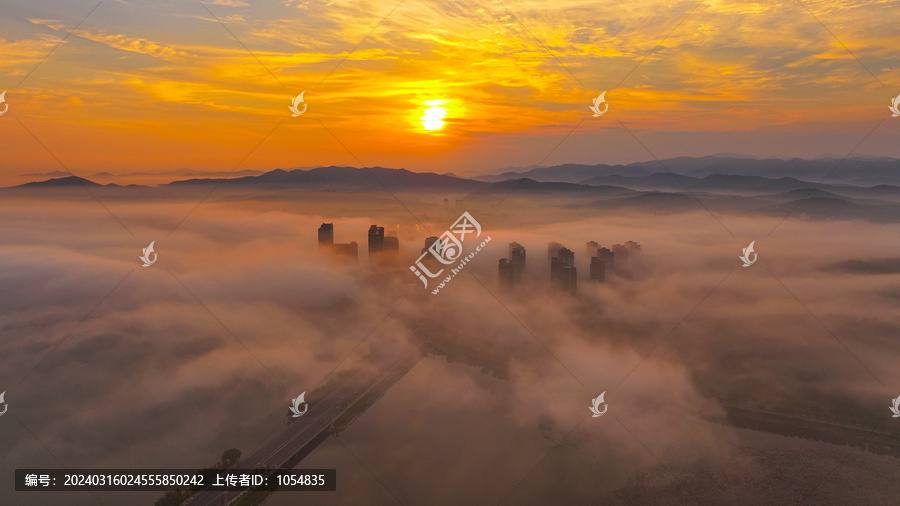 烟台栖霞城市风光