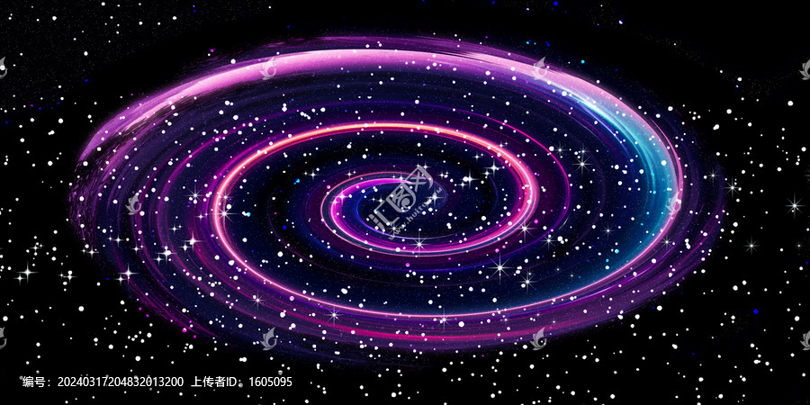 炫彩旋渦星空軟膜天花吊頂