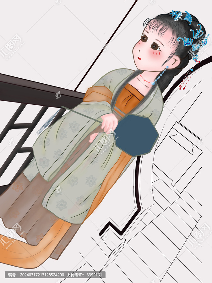 執(zhí)扇姑娘