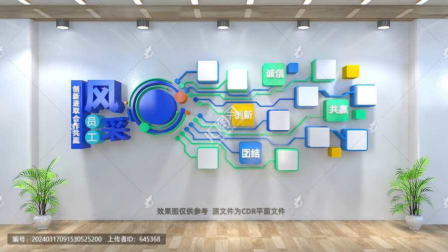 企業(yè)員工風(fēng)采照片墻
