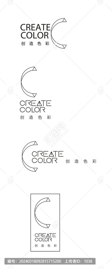 創(chuàng)造色彩LOGO設(shè)計(jì)
