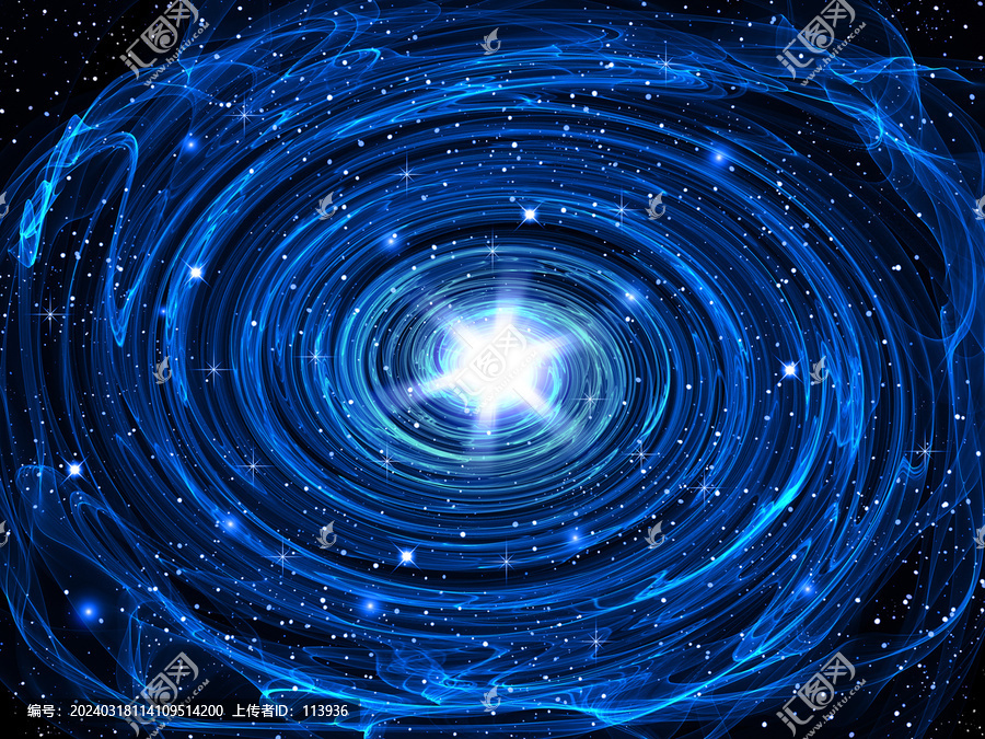 藍(lán)色星空背景
