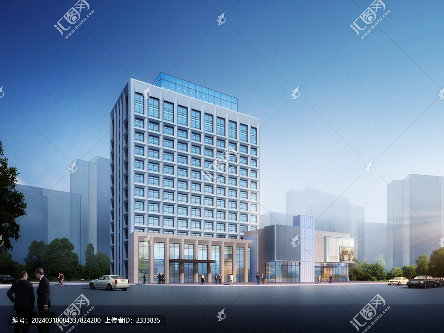 辦公樓效果圖