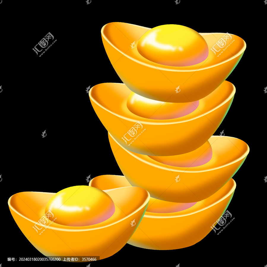 金元寶素材