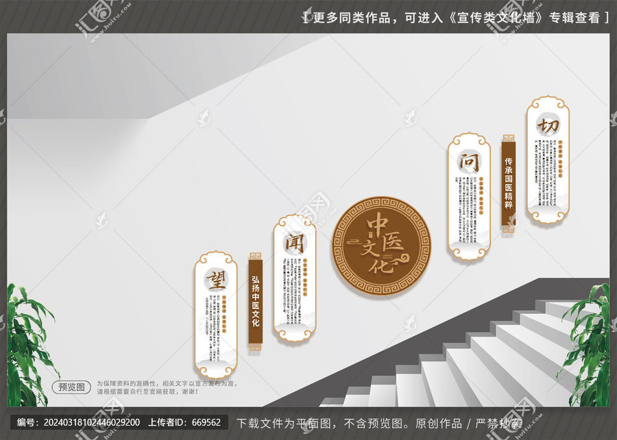 中醫(yī)樓梯文化墻