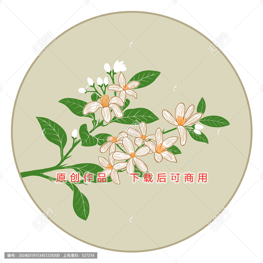 橙花桂花