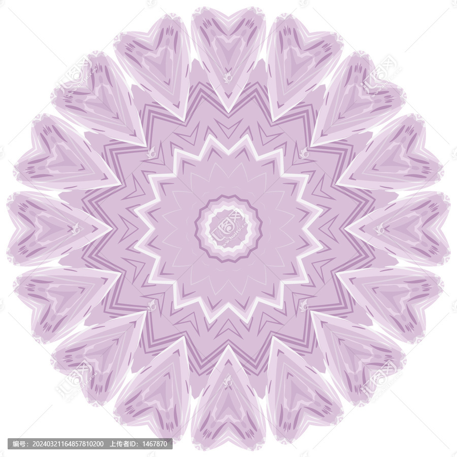 浅紫色花纹图案