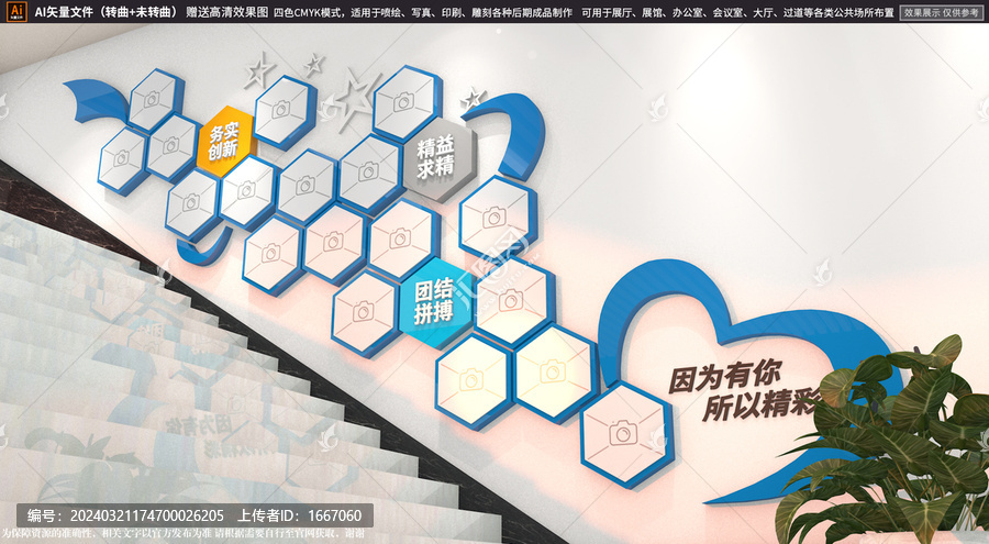企業(yè)樓梯風(fēng)采照片墻