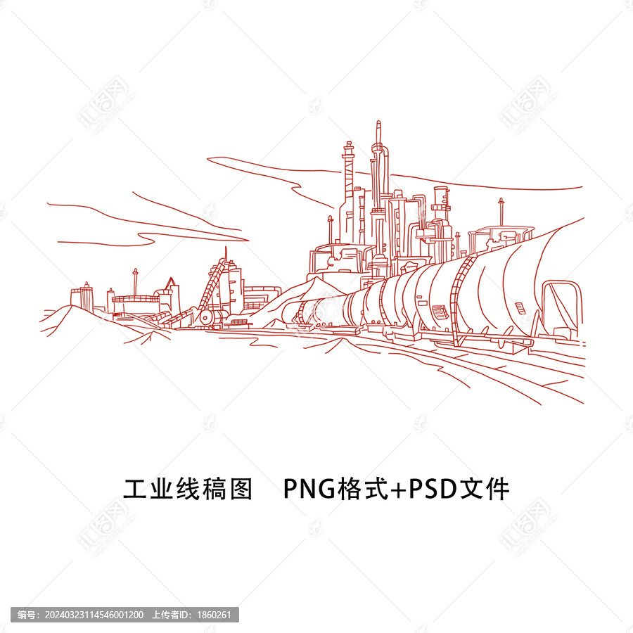 工業(yè)線稿圖
