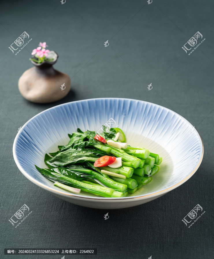 盐水菜心