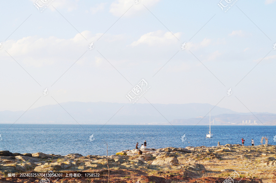 抚仙湖湖景