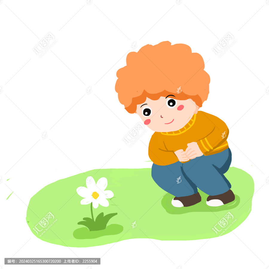 春天踏青賞花免摳元素