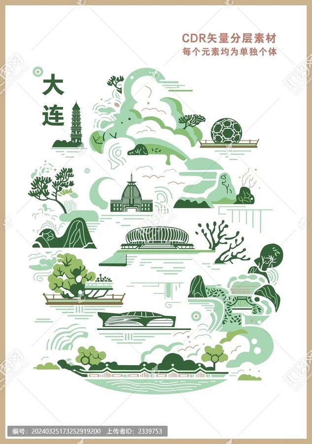 大連城市海報(bào)