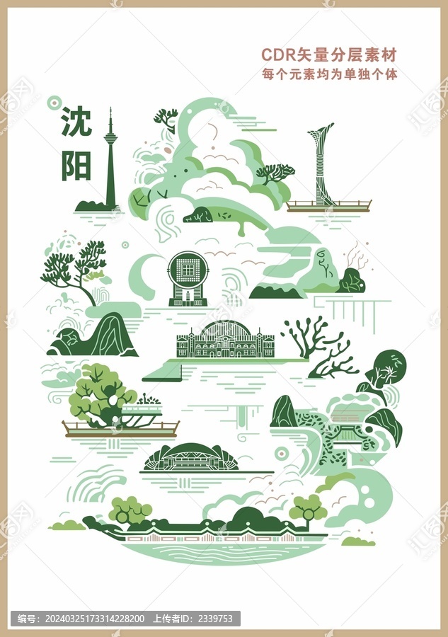 沈陽(yáng)城市海報(bào)