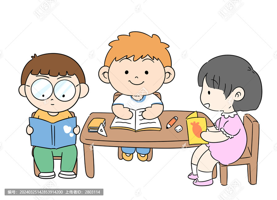 卡通圖書館