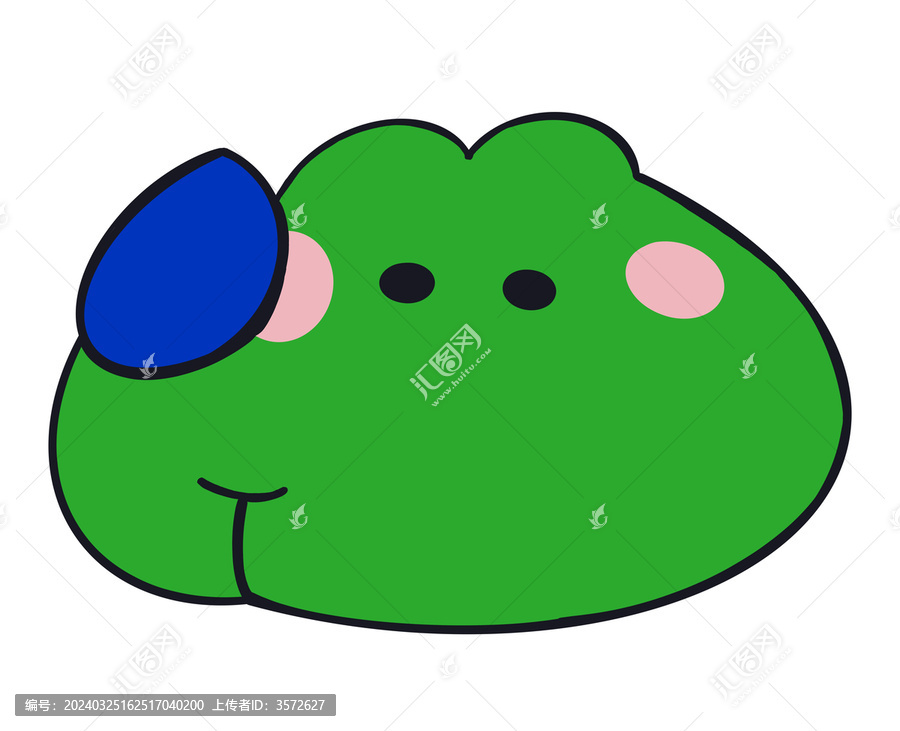 流汗青蛙