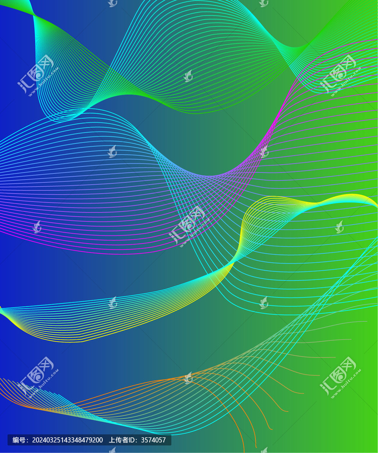 網(wǎng)頁流動線條