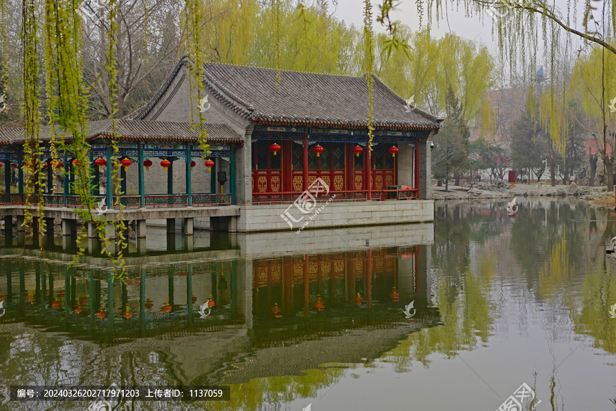 北京大观园的春天