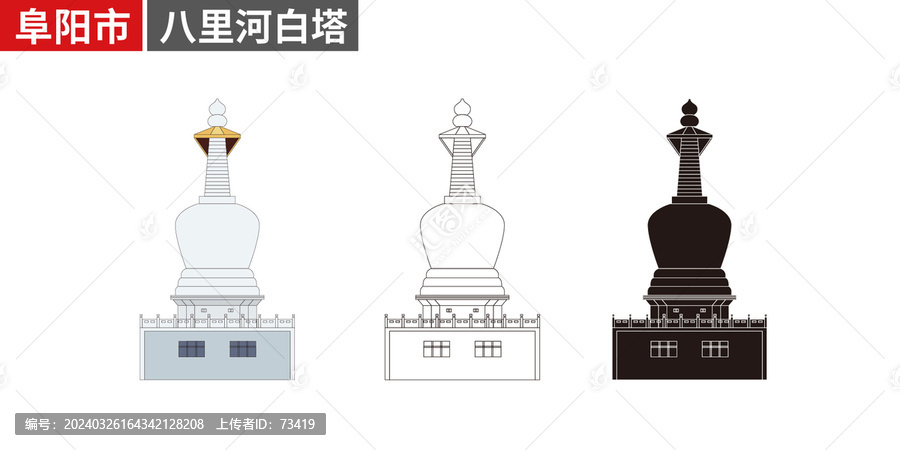 阜陽市八里河景區(qū)白塔