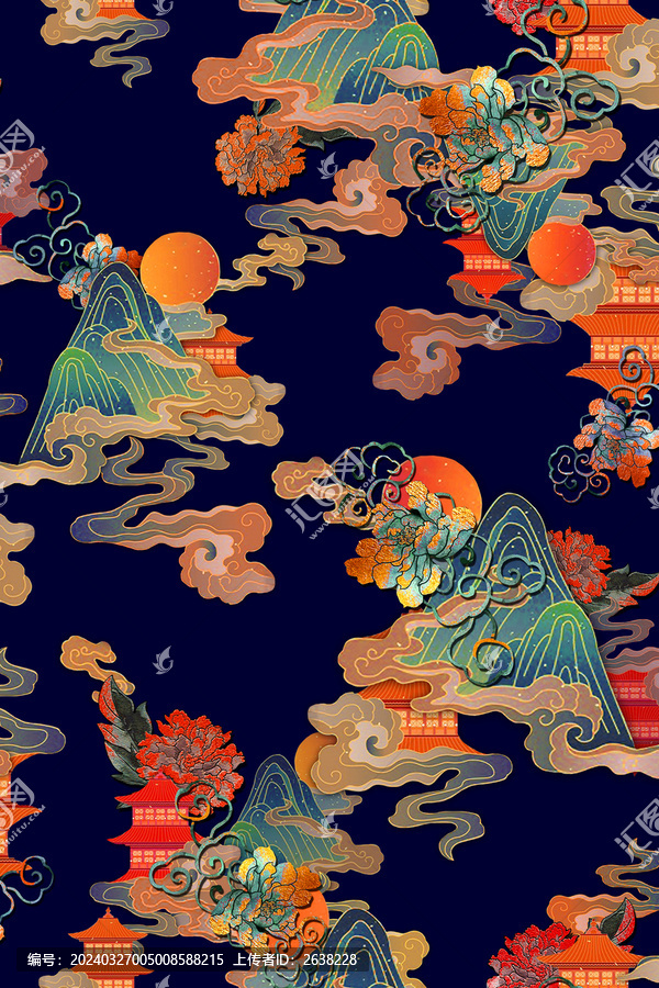 國風(fēng)山水風(fēng)景